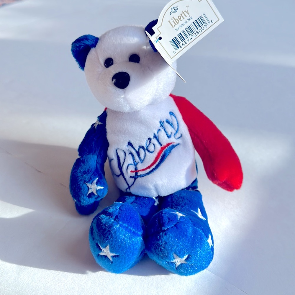 NWT Liberty Bear “ The Patriotic Bear” by limited Treasures.
